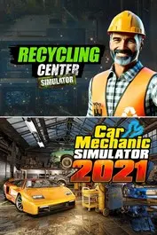 Recycling Center Simulator & Car Mechanic Simulator 2021 — Xbox Live, Standard