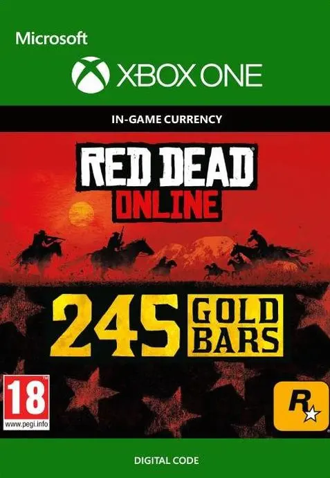 Red Dead Redemption 2 Online 245 Gold Bars — Xbox Live, Standard