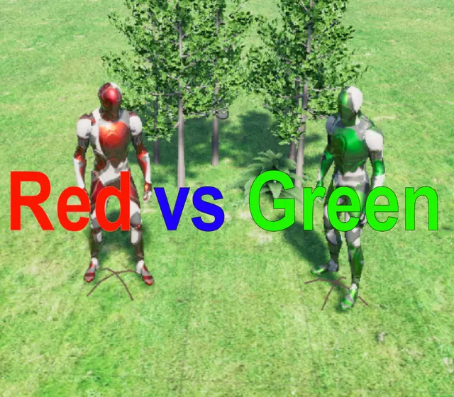 Red vs Green — Steam, Standard