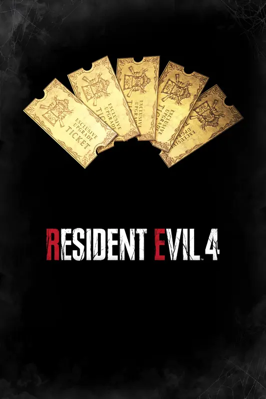 Resident Evil 4 Weapon Exclusive Upgrade Ticket x5 (A) (DLC) — Xbox Live, Standard