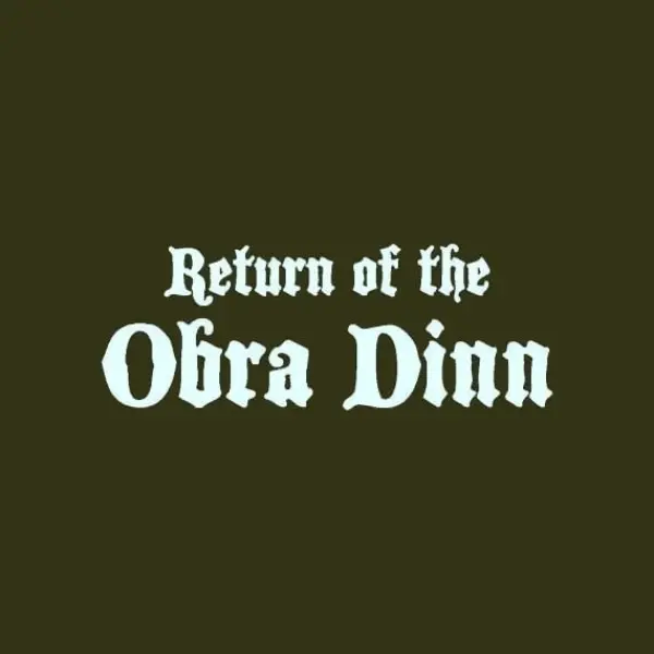 Return of the Obra Dinn — Steam, Standard
