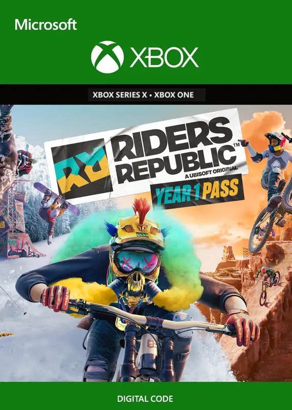 Riders Republic Year 1 Pass (DLC) — Xbox Live, Standard