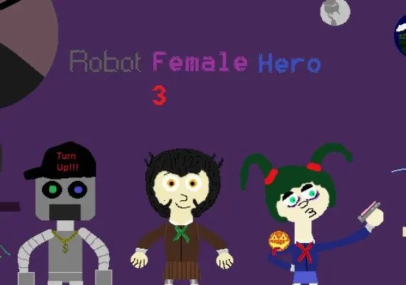 Robot Female Hero 3 EN — Steam, Standard