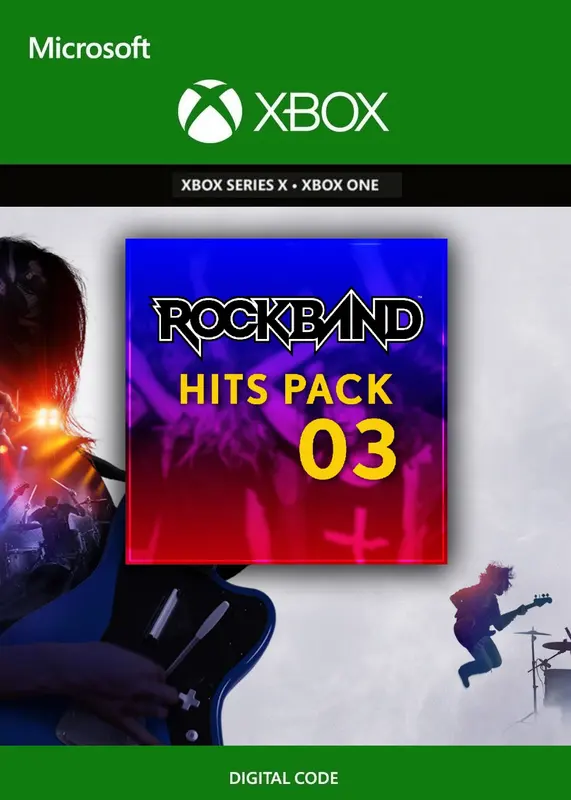 Rock Band Hits Pack 03 (DLC) — Xbox Live, Standard