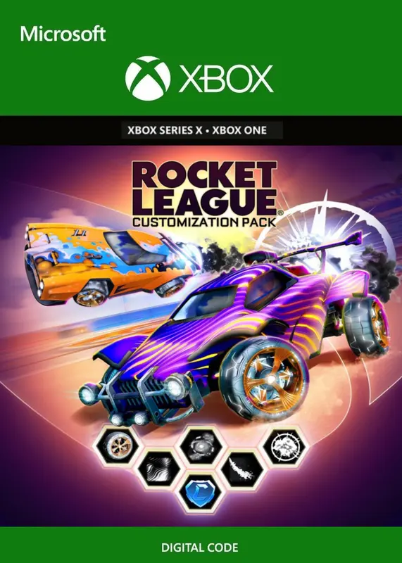 Rocket League – Season 6 Customization Pack (DLC) — Xbox Live, Standard