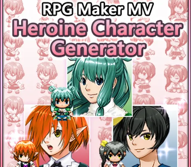 RPG Maker MV - Heroine Character Generator DLC — Steam, Standard