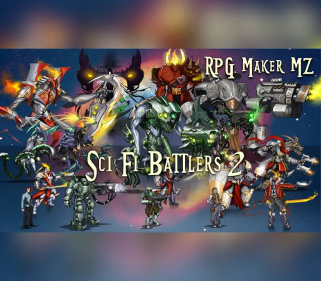 RPG Maker MV - Sci-Fi Battlers 2 DLC — Steam, Standard