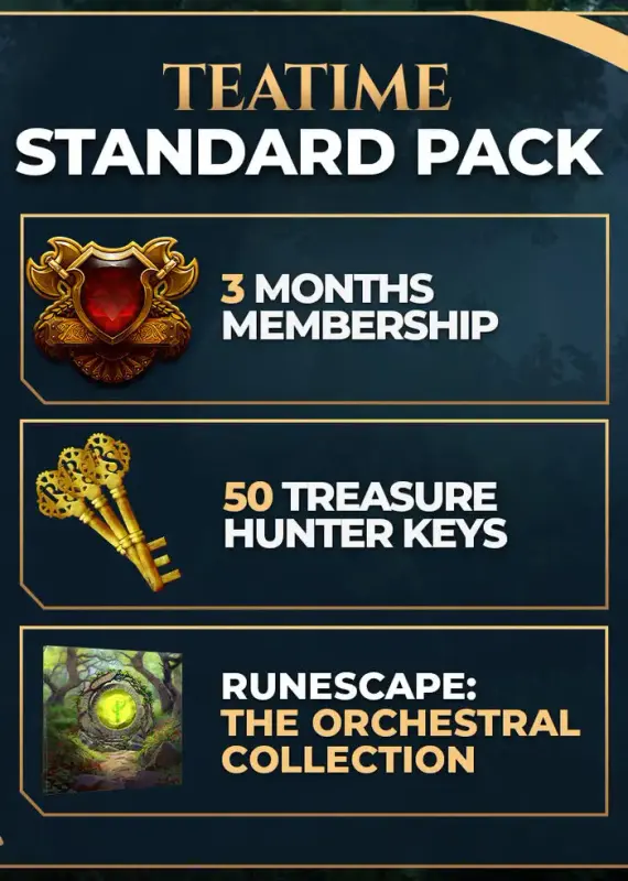 RuneScape Teatime Standard Pack DLC — Steam, Standard Pack