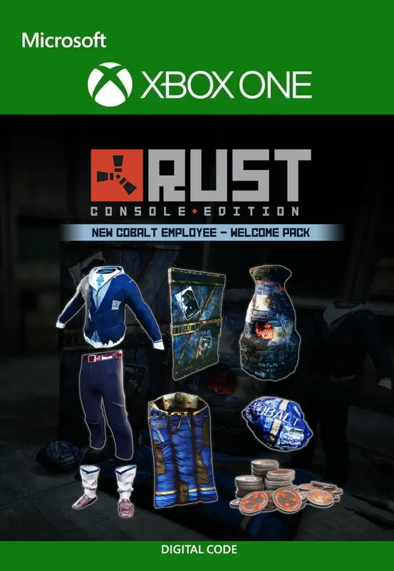 Rust Console Edition - New Cobalt Employee Welcome Pack (DLC) — Xbox Live, Standard