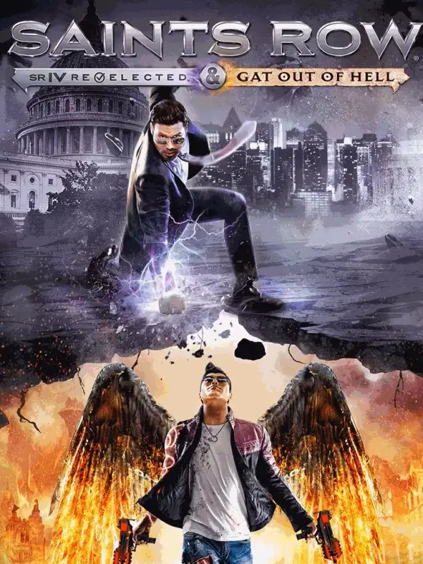 Saints Row IV Re-Elected and Gat out of Hell — Xbox One, Standard