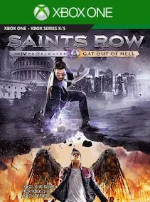Saints Row IV: Re-Elected & Gat out of Hell — Xbox One, Standard