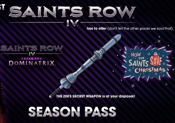 Saints Row IV - Season Pass DLC EN/DE/FR/IT/ES — Steam, Standard
