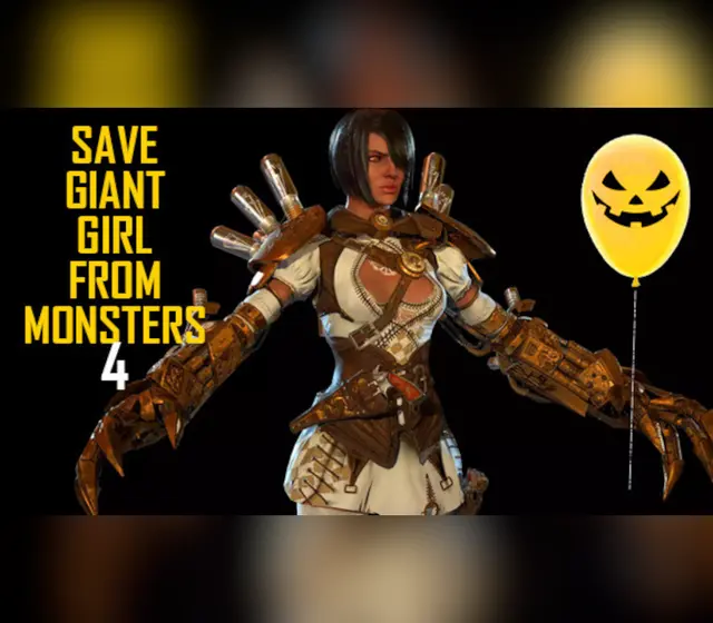 Save Giant Girl from monsters 4 — Steam, Standard