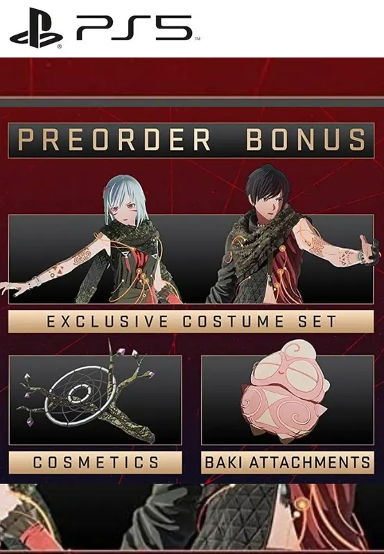 SCARLET NEXUS Pre-Order Bonus (DLC) — PlayStation 5, Standard
