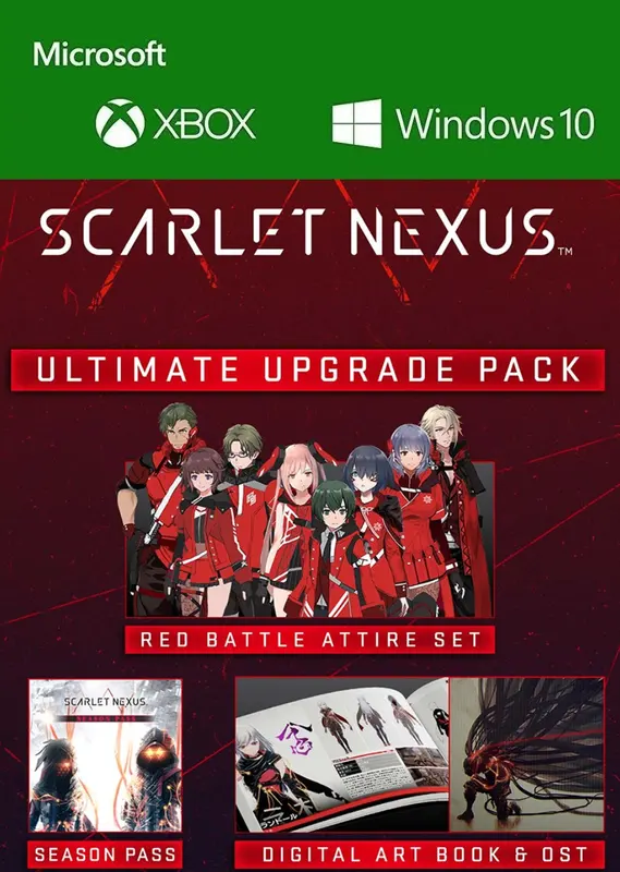 SCARLET NEXUS Ultimate Upgrade Pack (DLC) — Xbox Live / PC, Standard