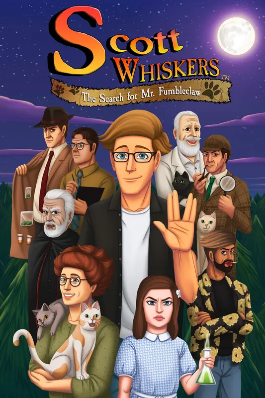 Scott Whiskers in: the Search for Mr. Fumbleclaw — Xbox Live, Standard