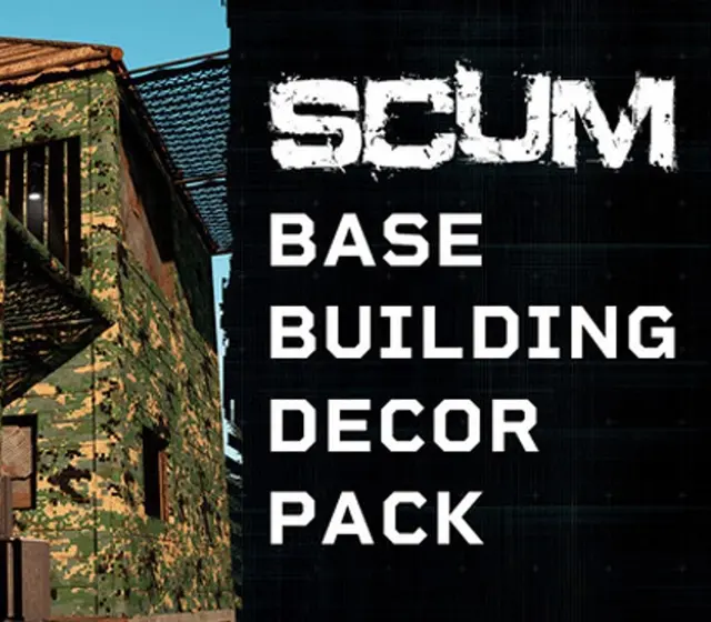 SCUM - Base Building Decor DLC — Steam, Standard