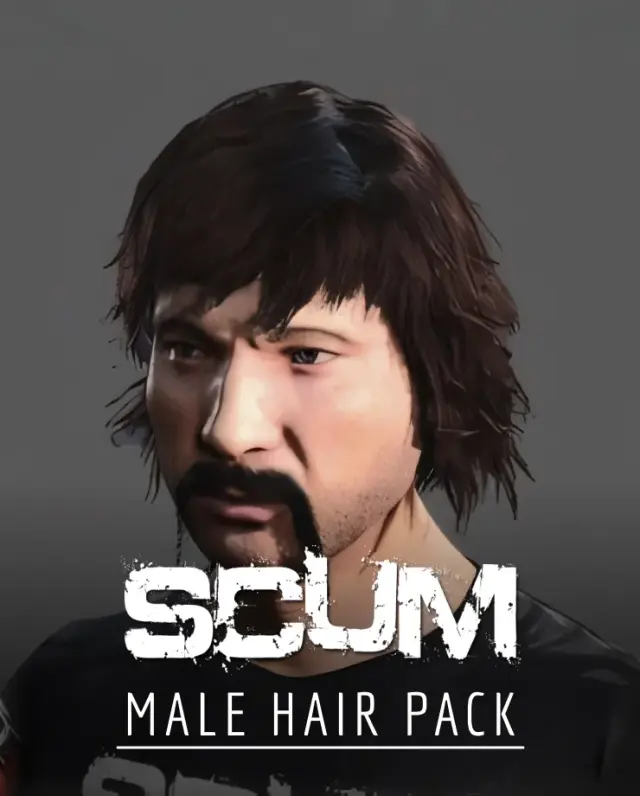 SCUM - Male Hair Pack DLC — Steam, Standard
