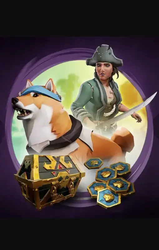Sea of Thieves - Bilge Dog Bundle DLC — Battle.net, Standard