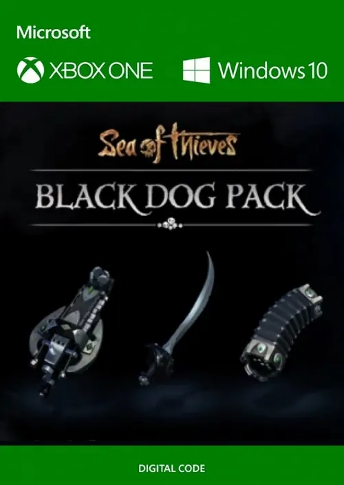 Sea of Thieves - Black Dog Pack (DLC) — Xbox One, Standard