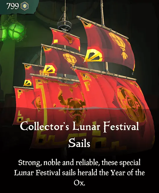 Sea of Thieves - Collector’s Lunar Festival Sails (DLC) — Steam, Standard