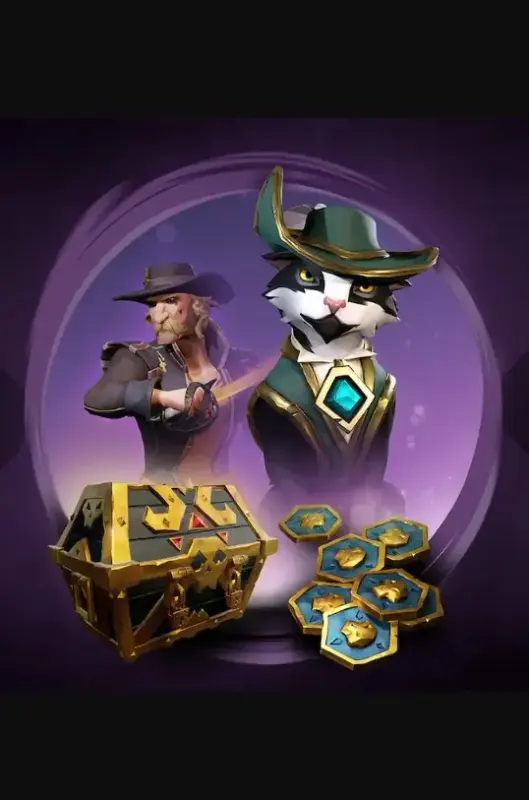 Sea of Thieves - Feline Finery Bundle DLC — Battle.net, Standard