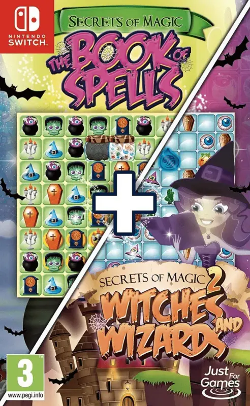 Secrets of Magic 1 and 2 — Nintendo Switch, Standard