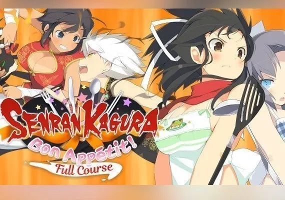 Jaquette de Senran Kagura: Bon Appetit! - Full Course EN/JA/KO/ZH — jeu PC (Steam)