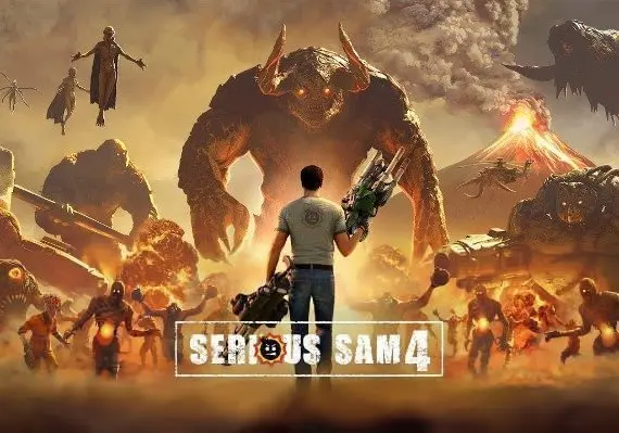 Jaquette de Serious Sam 4 Deluxe Edition EN — jeu PC (Steam)