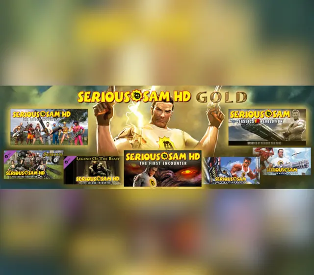 Serious Sam HD Gold Collection 2017 — Steam, Gold Collection