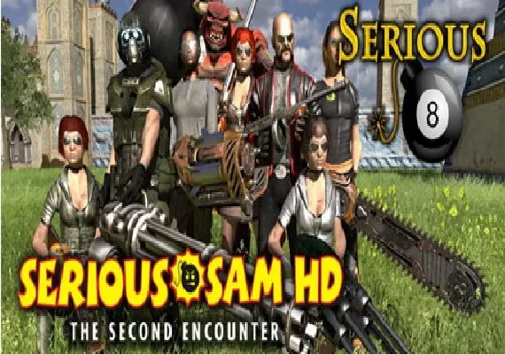 Jaquette de Serious Sam HD: The Second Encounter - Serious 8 DLC EN/DE/FR/IT/RU/ES — DLC PC (Steam)