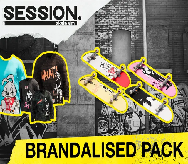 Session: Skate Sim - Brandalised Pack DLC — Steam, Standard