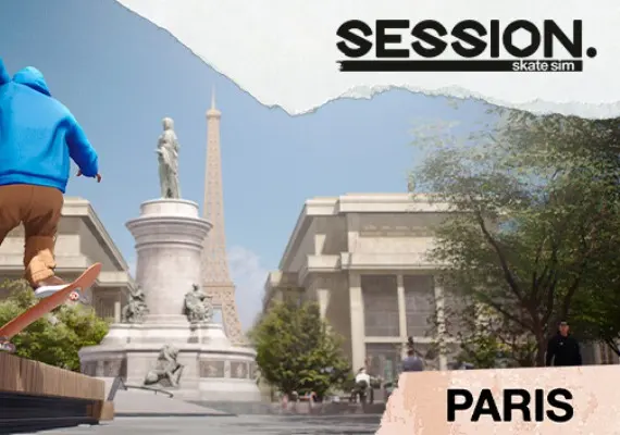 Jaquette de Session: Skate Sim - Paris DLC EN — DLC PC (Steam)