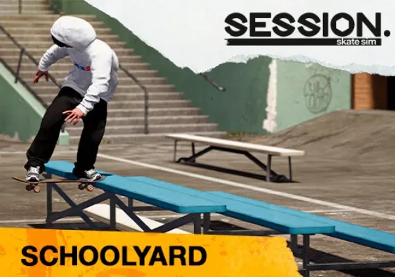 Jaquette de Session: Skate Sim - Schoolyard DLC EN — DLC PC (Steam)