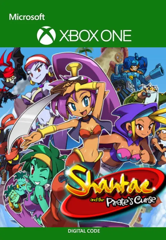 Shantae and the Pirate's Curse — Xbox Live, Standard