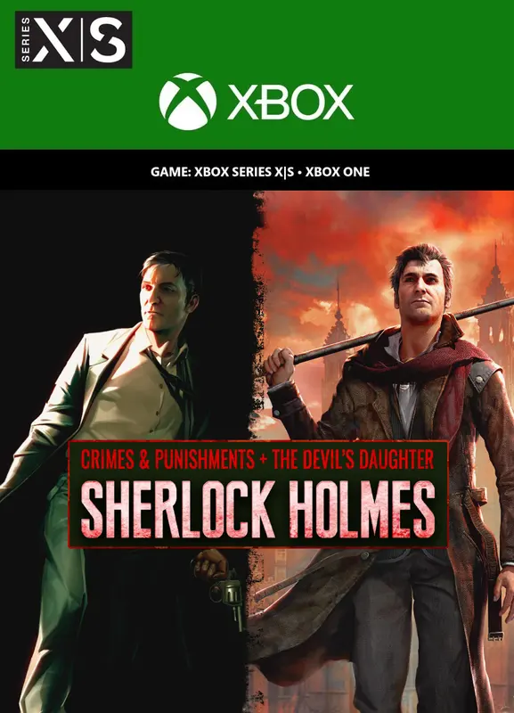 Sherlock Holmes: Crimes and Punishments + Sherlock Holmes: The Devil's Daughter Bundle — Xbox Live, Standard