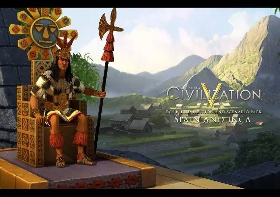 Sid Meier's Civilization V - Civ and Scenario Double Pack: Spain and Inca MAC OS DLC EN/DE/FR/IT/ES — Steam, Standard