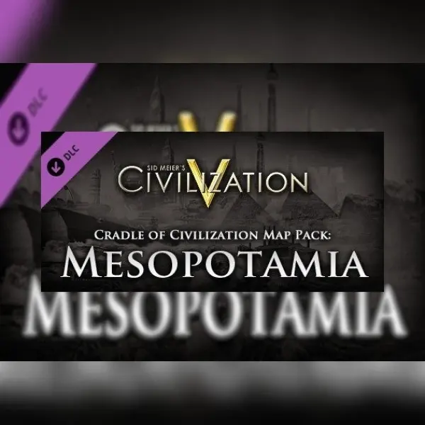 Sid Meier's Civilization V - Cradle of Civilization Map Pack: Mesopotamia (DLC) — Steam, Standard