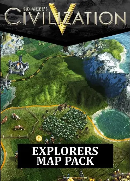 Sid Meier's Civilization V - Explorer's Map Pack (DLC) — Steam, Standard
