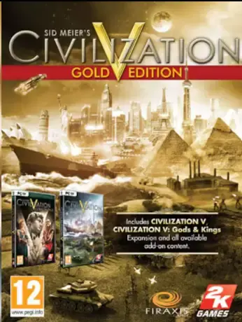 Sid Meier's Civilization V Gold Edition — Steam, Gold Edition