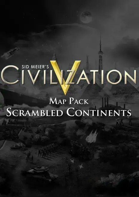 Sid Meier's Civilization V - Scrambled Continents Map Pack DLC — Steam, Standard