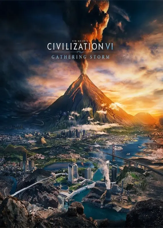 Sid Meier's Civilization VI - Gathering Storm (DLC) (ROW) — Steam, Standard