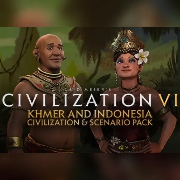 Sid Meier's Civilization VI - Khmer and Indonesia Civilization & Scenario Pack (DLC) — Steam, Standard