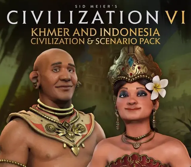 Sid Meier's Civilization VI - Khmer and Indonesia Civilization & Scenario Pack DLC — Steam, Standard