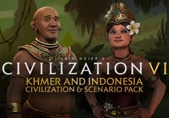 Sid Meier's Civilization VI - Khmer and Indonesia Civilization + Scenario Pack DLC EN — Steam, Standard