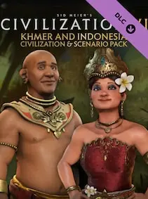 Sid Meier's Civilization VI - Khmer and Indonesia Civilization & Scenario Pack — Steam, Standard
