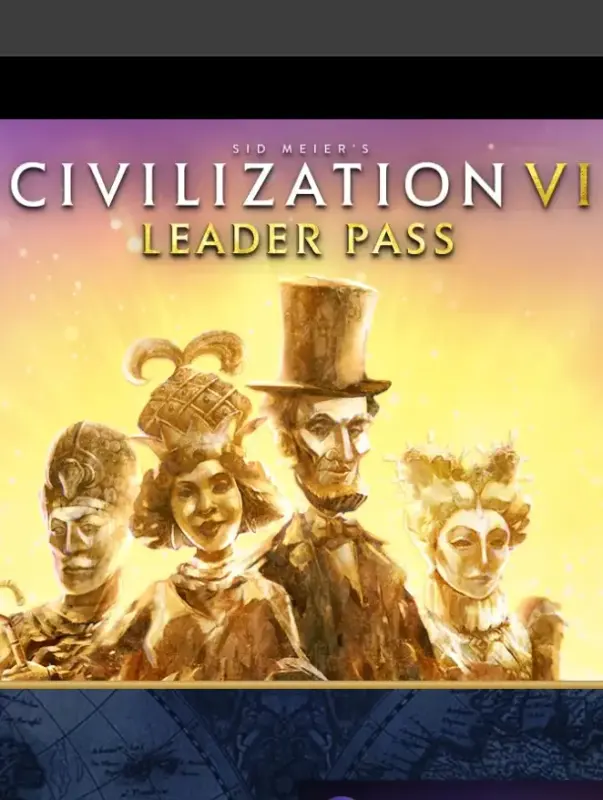 Sid Meier's Civilization VI Leader Pass DLC — Steam, Standard