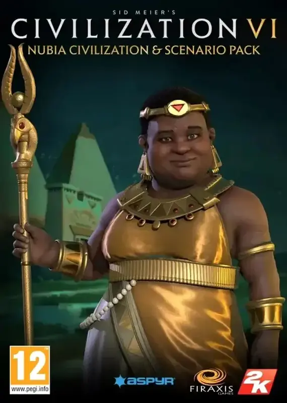 Sid Meier's Civilization VI - Nubia Civilization and Scenario Pack DLC — Steam, Standard