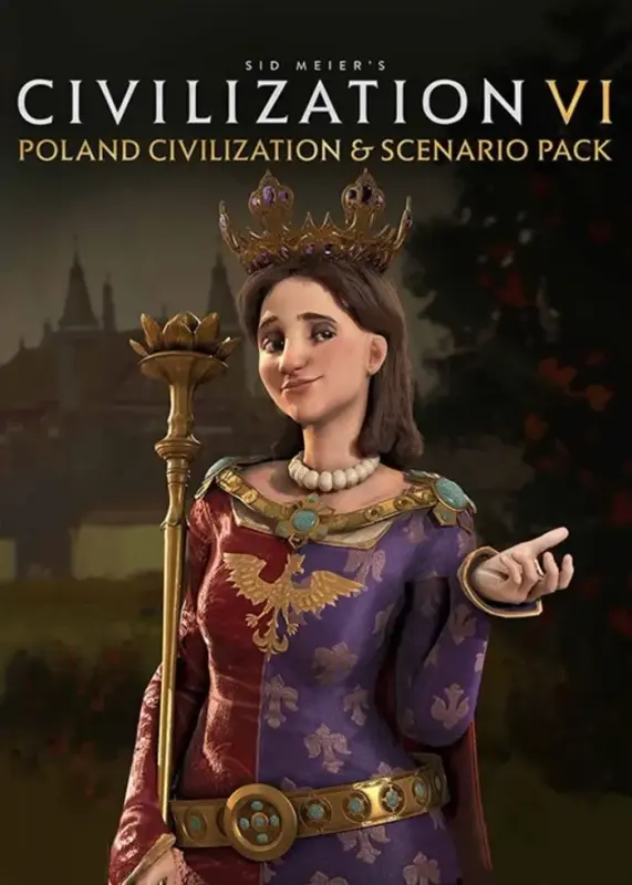 Sid Meier's Civilization VI - Poland Civilization and Scenario Pack DLC — Steam, Standard