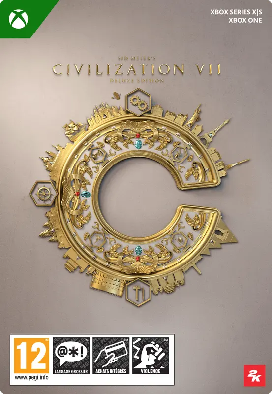 Sid Meier's Civilization VII Édition Deluxe — Xbox One / Xbox Series X|S, Édition Deluxe